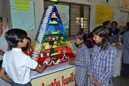 Beginning of city-level science math exhibition: 208 child scientists participated