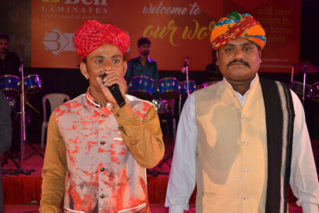 Vrindavan became a 'Abbott Rajwadi' with the association of Rajasthani music with Garba