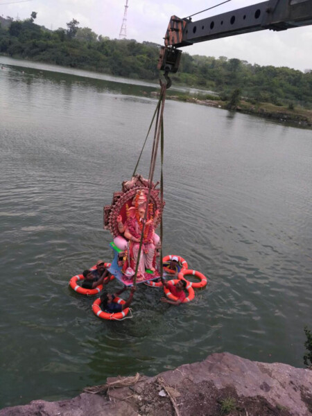 Ganapati apne gaav chale kais hamka chain falls ...!