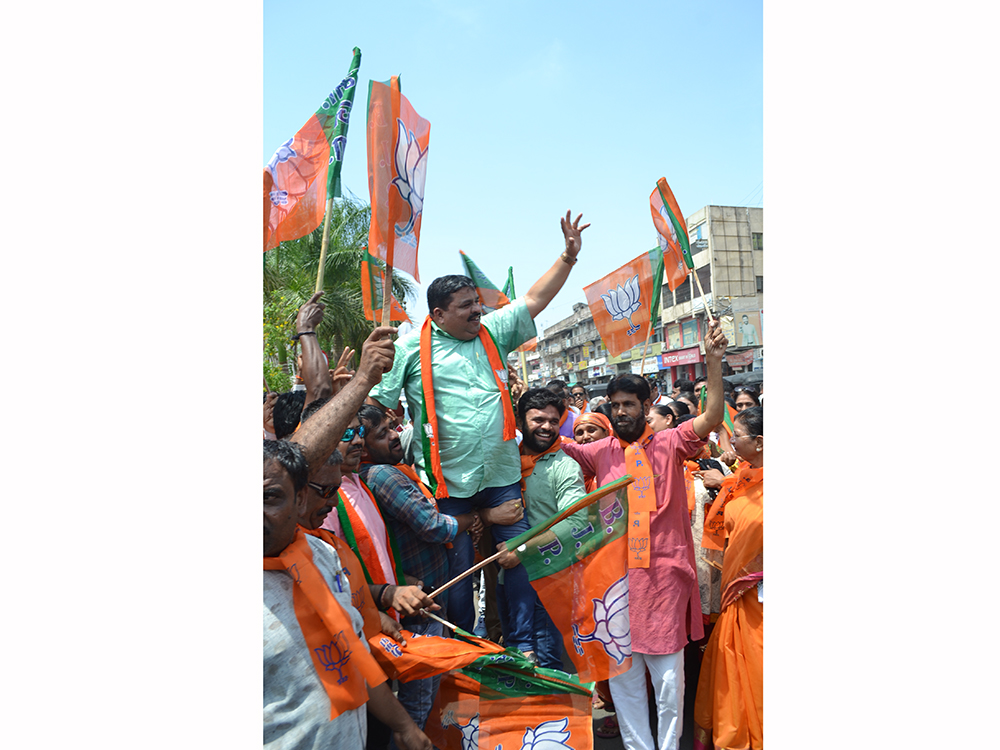 bjp-raises-grand-victory-of-junagadh