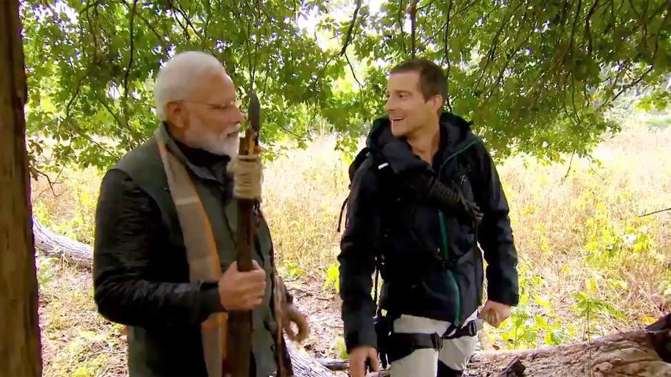 PM Modi Man Vs Wild 1