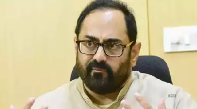 Minister Rajeev Chandrasekhar