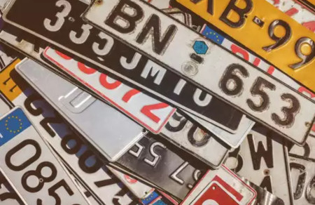 number plate