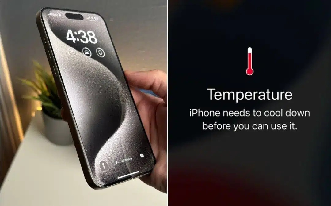 heated iphone