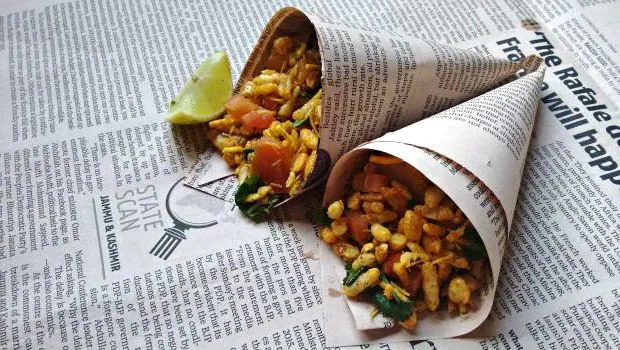 newspaper food