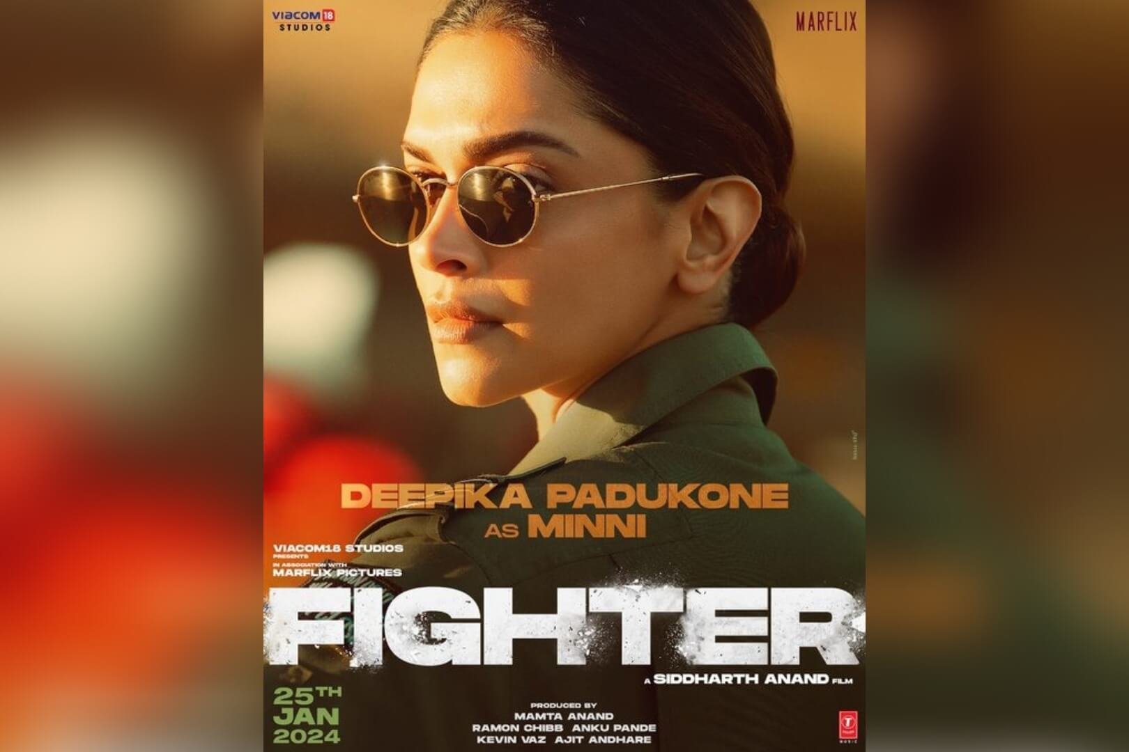 Deepika Padukone First Look Revealed From Fighter Movie 1