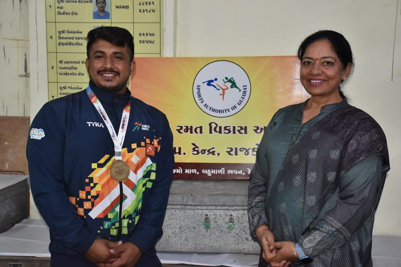 Power lifter Ram Bambhawa of Rajkot became the first Gujarati to prequalify for the Paralympic Games