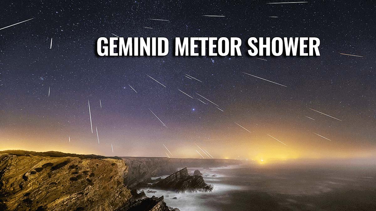 geminid meteor shower 2021 geminids forecast united states europe