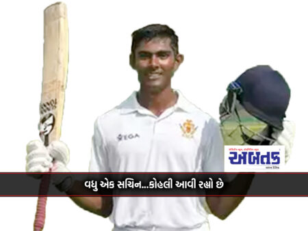 Karnataka's Prakhar Chaturvedi scored 404 runs in the Cooch Behar Trophy