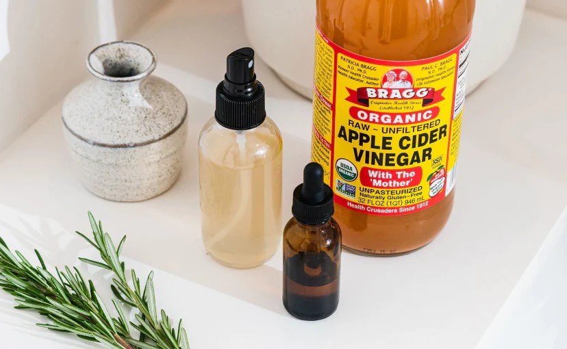 acv hair rinse