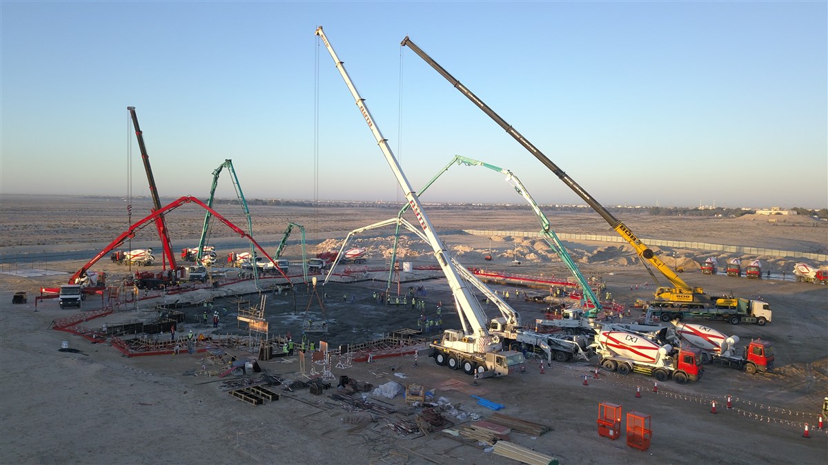 Blending of ancient architecture with modern technology in Abu Dhabi BAPS Temple