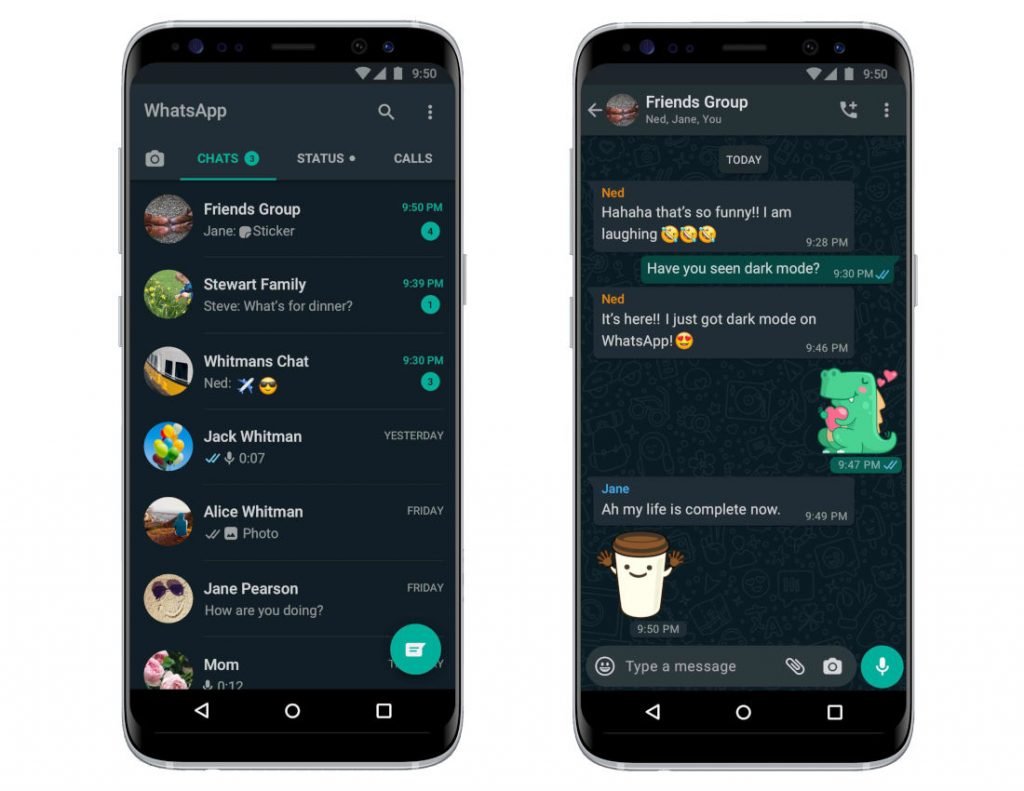 WhatsApp Dark mode Android iOS 1024x791 1