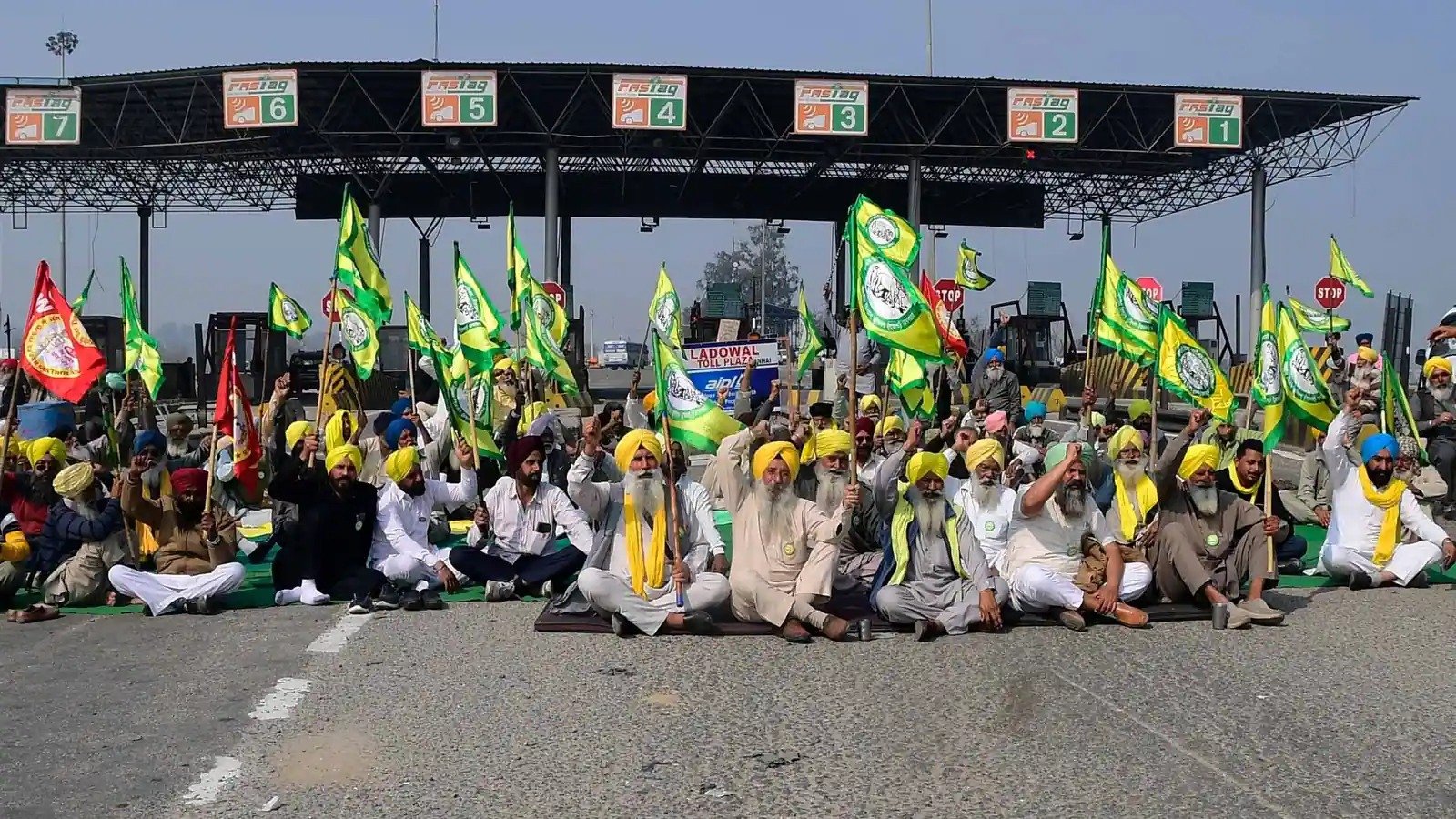 farmers march