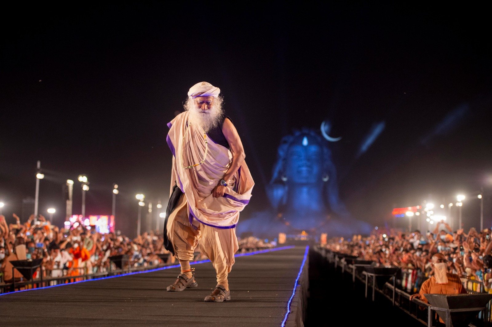 Special presence of the Vice President in the Isha Maha Shivratri festival at 'Sadguru's Ashram'