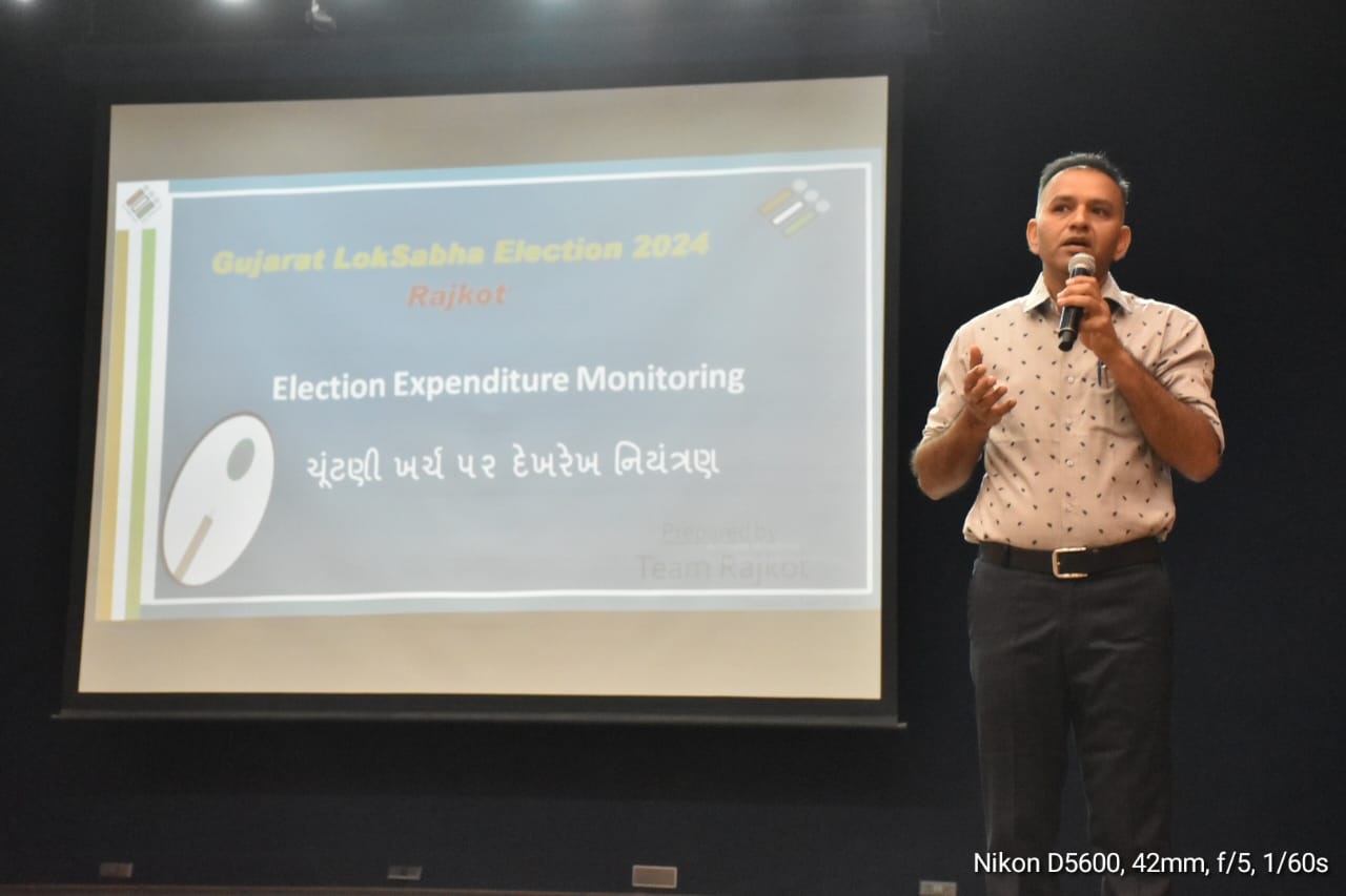 Code of Conduct and Expenditure Teams trained under the Chairmanship of Rajkot District Election Officer