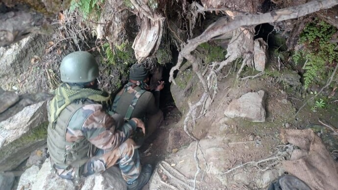 Security forces destroyed terrorist hideout in Jammu and Kashmir