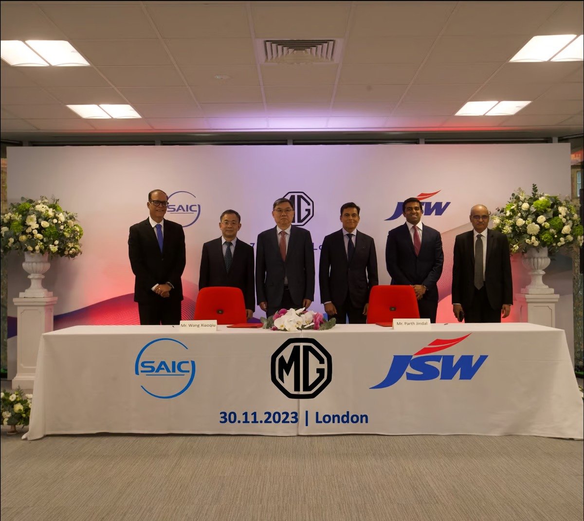 JSW Group and MG Motor India announce joint venture