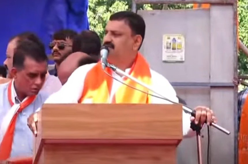 Rajkot BJP candidate Parasottam Rupala's mass rally, Parasottam Rupala's appeal for voting...