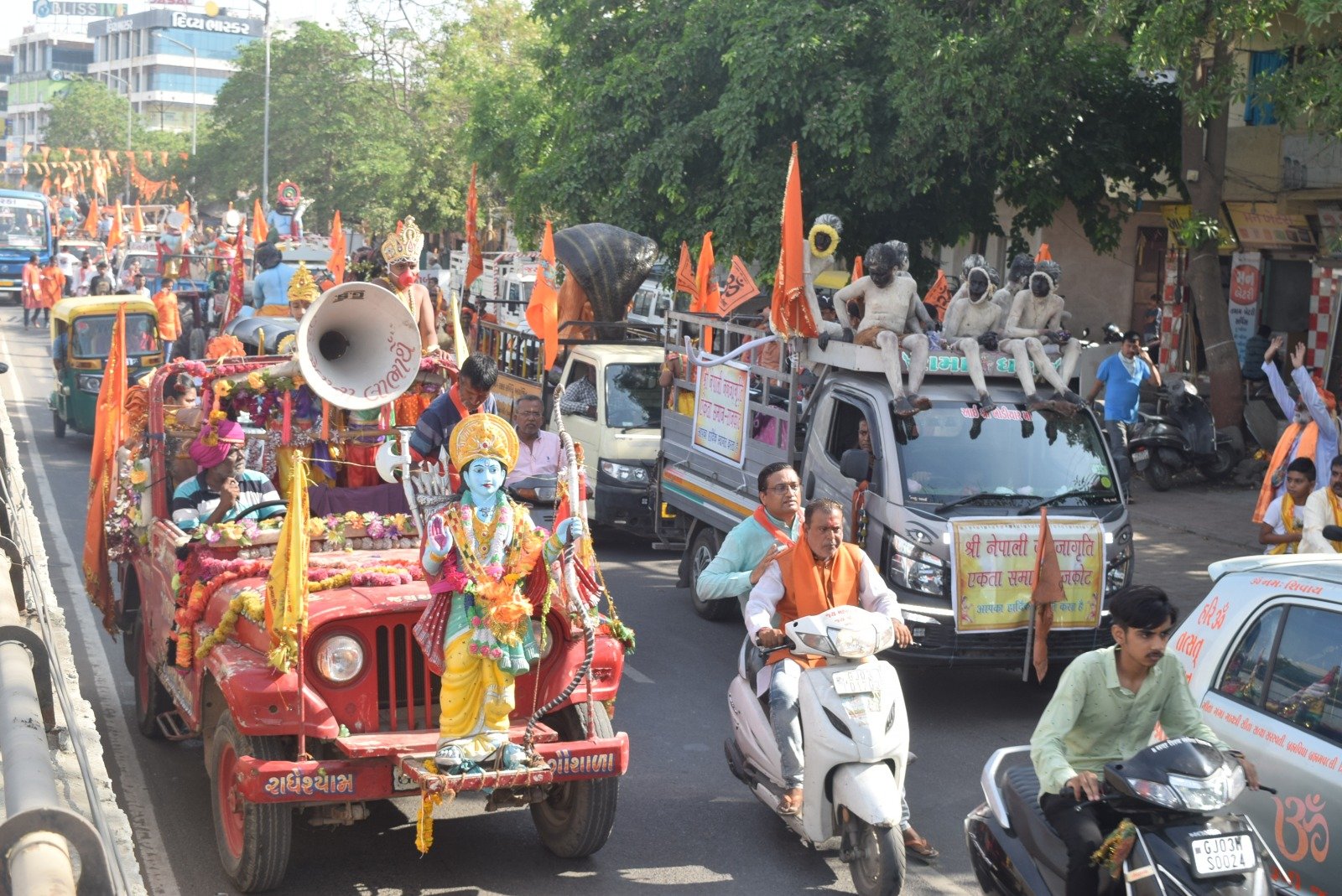 Diwali-like atmosphere across Saurashtra: Ram Janmotsav is celebrated with enthusiasm