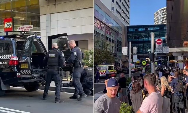 Many injured in stabbing in Sydney mall, people seen running in panic