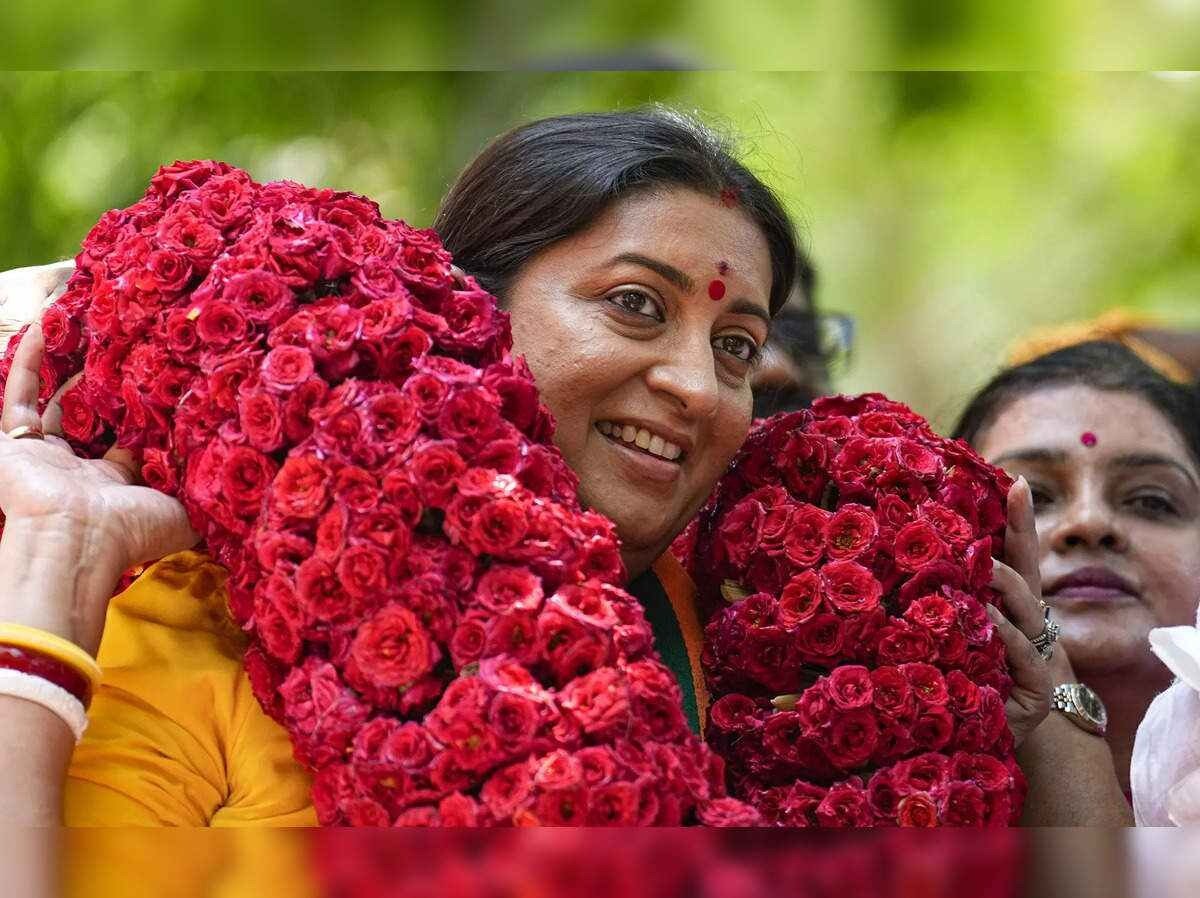 Smriti Irani filed her candidature as a BJP candidate from Amethi