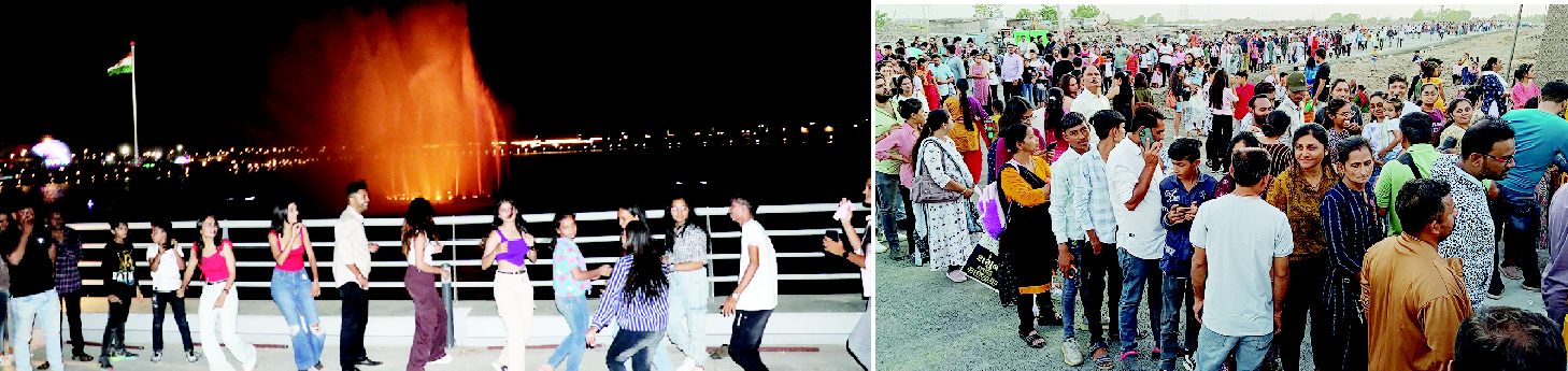 More than 10 thousand visitors flocked to Atal lake on the first day itself