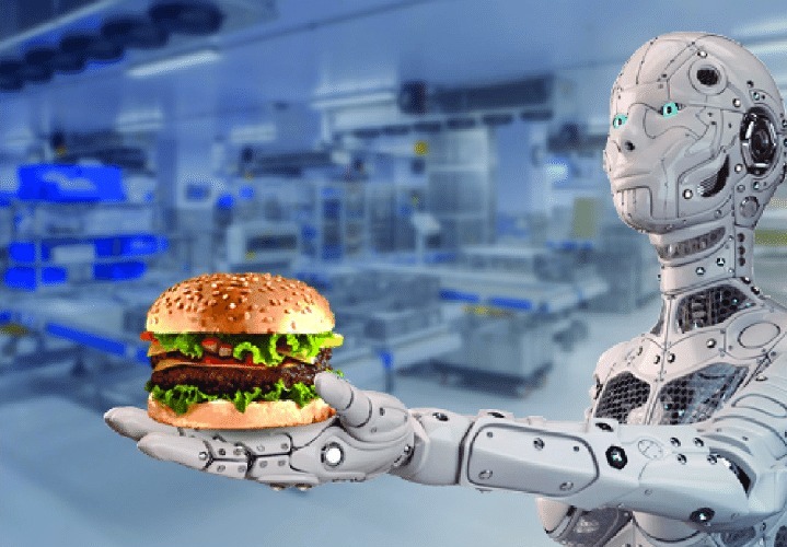 Why is the government promoting the use of AI in food processing??