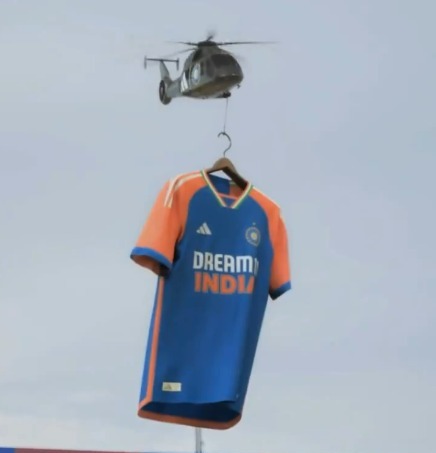 T20 World Cup: Team India's new jersey launched in great style, watch the video