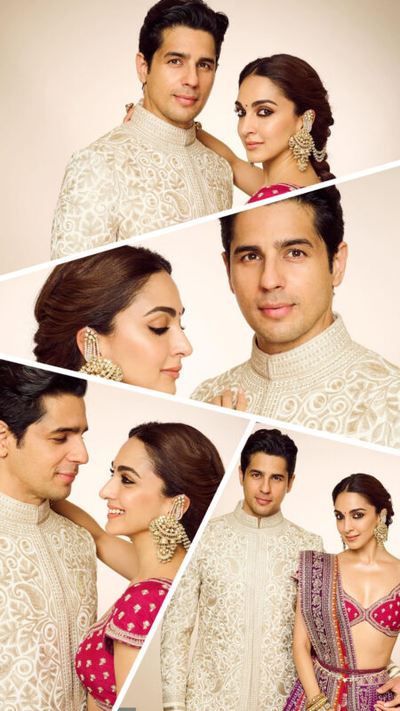 The cute Malhotra couple was spotted at Ananth and Radhika's wedding