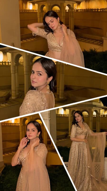 Tappu Senani Sono 'Palak Sindhwani' Lehenga Stylist Style