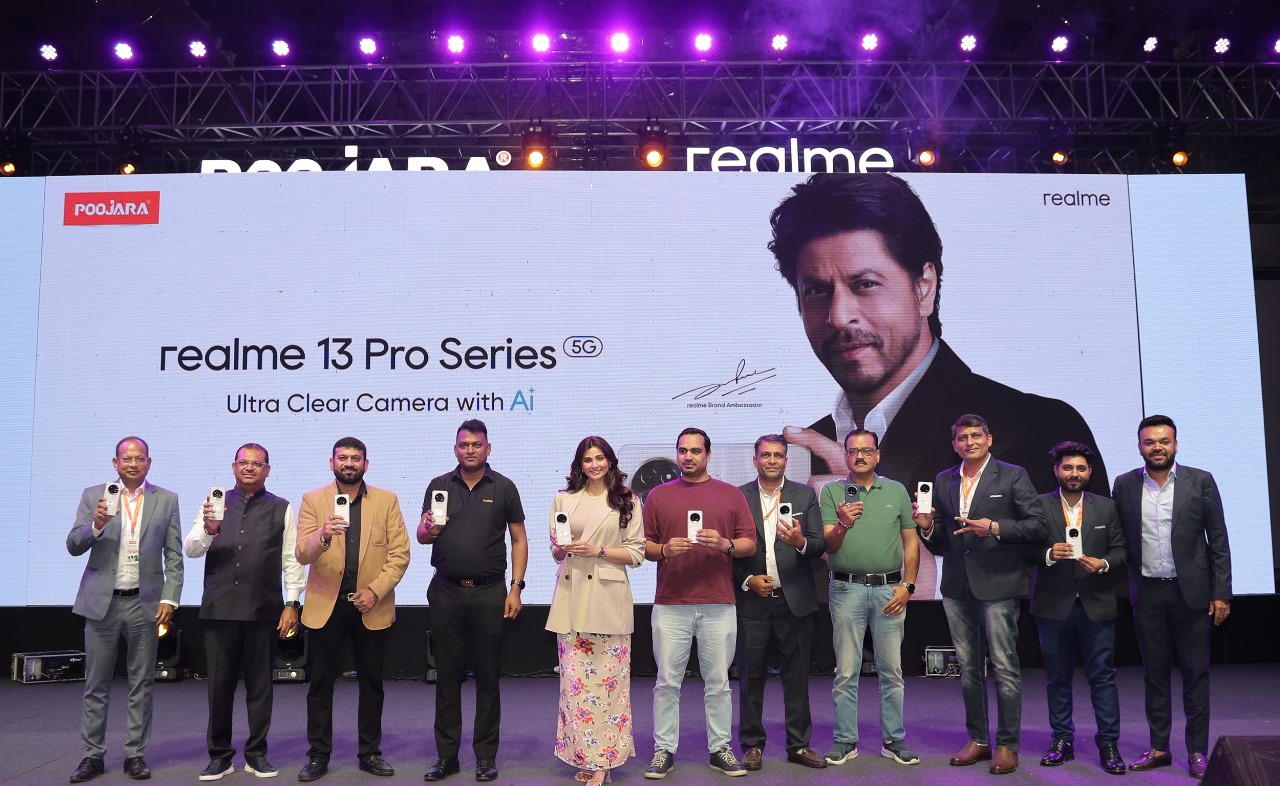 Pujara Telecom launches 'Realme 13 Pro' smartphone series with bang