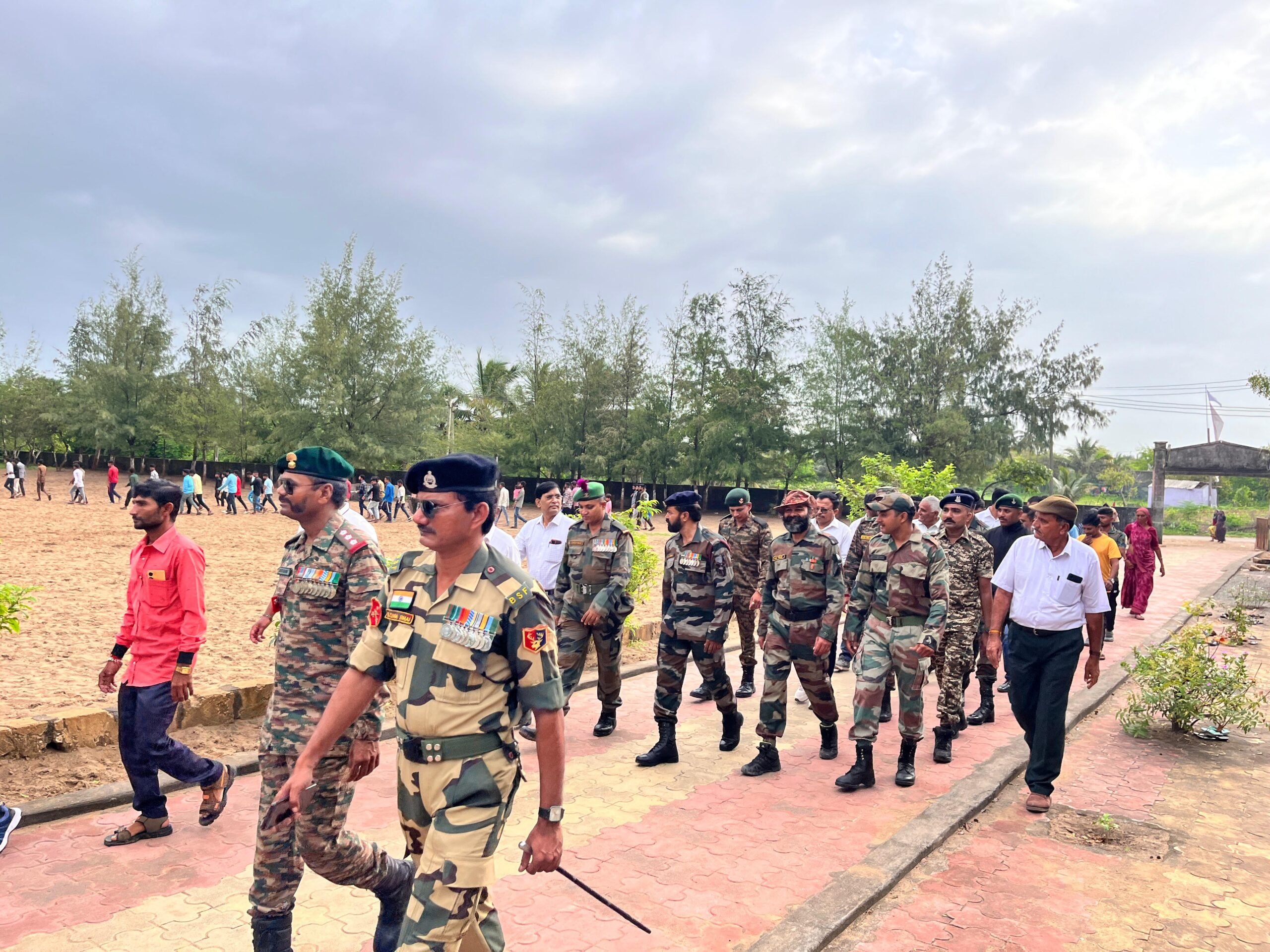 Gir Somnath: The 78th Independence Day was celebrated by the Ex-Servicemen Association of the district