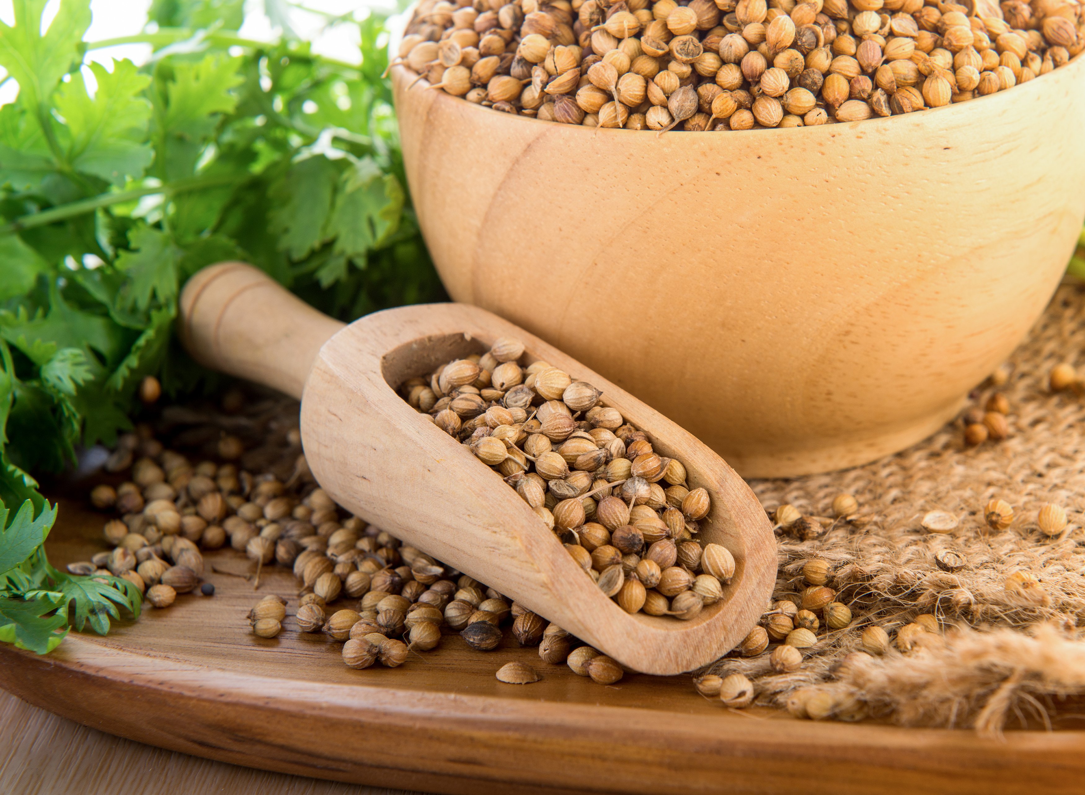 Does whole coriander spoil if kept in a box?