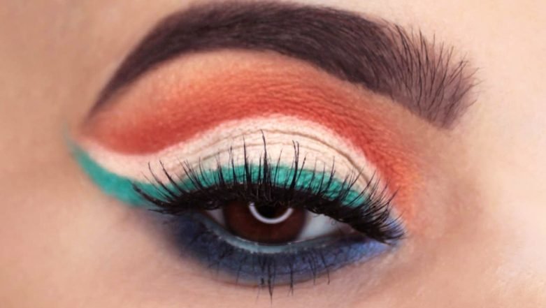 Apply these makeup tips to paint in patriotic colors on Independence Day