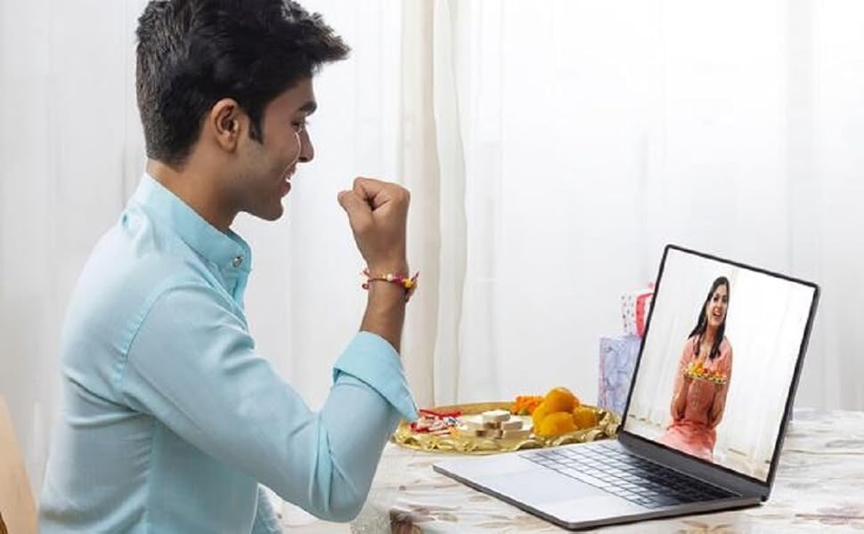 How to celebrate the festival of Rakshabandhan when brother and sister are away