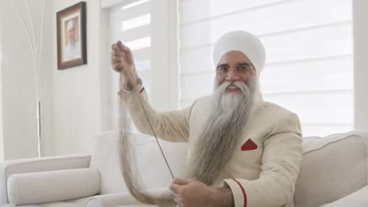 On World Beard Day, learn about the man with the world's longest beard