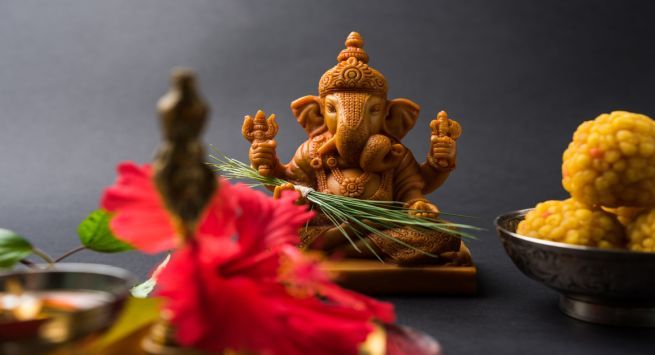 If you are decorating a temple for Lord Ganesha, be sure to use his favorite items