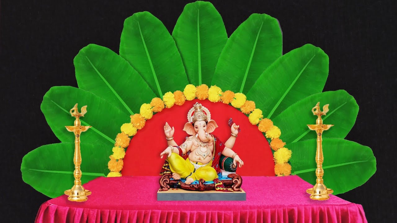 If you are decorating a temple for Lord Ganesha, be sure to use his favorite items