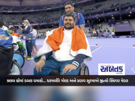 Double bang in club throw... Dharambir wins gold and Pranav Surma wins silver medal