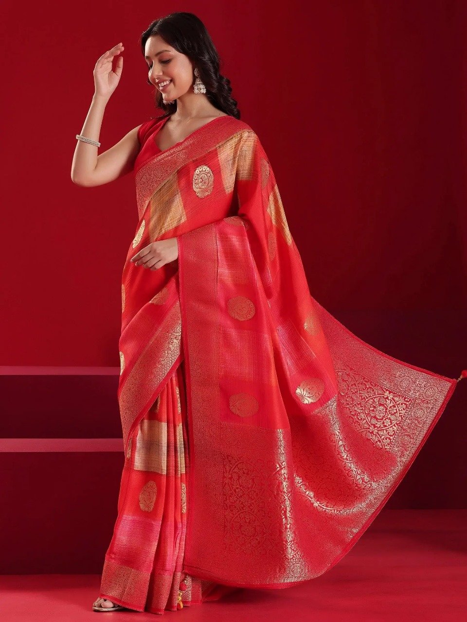 Follow these style tips to look classy in a suit and saree on Karva Choth