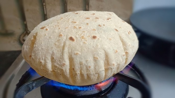 The whole wheat roti in your plate is full of health benefits