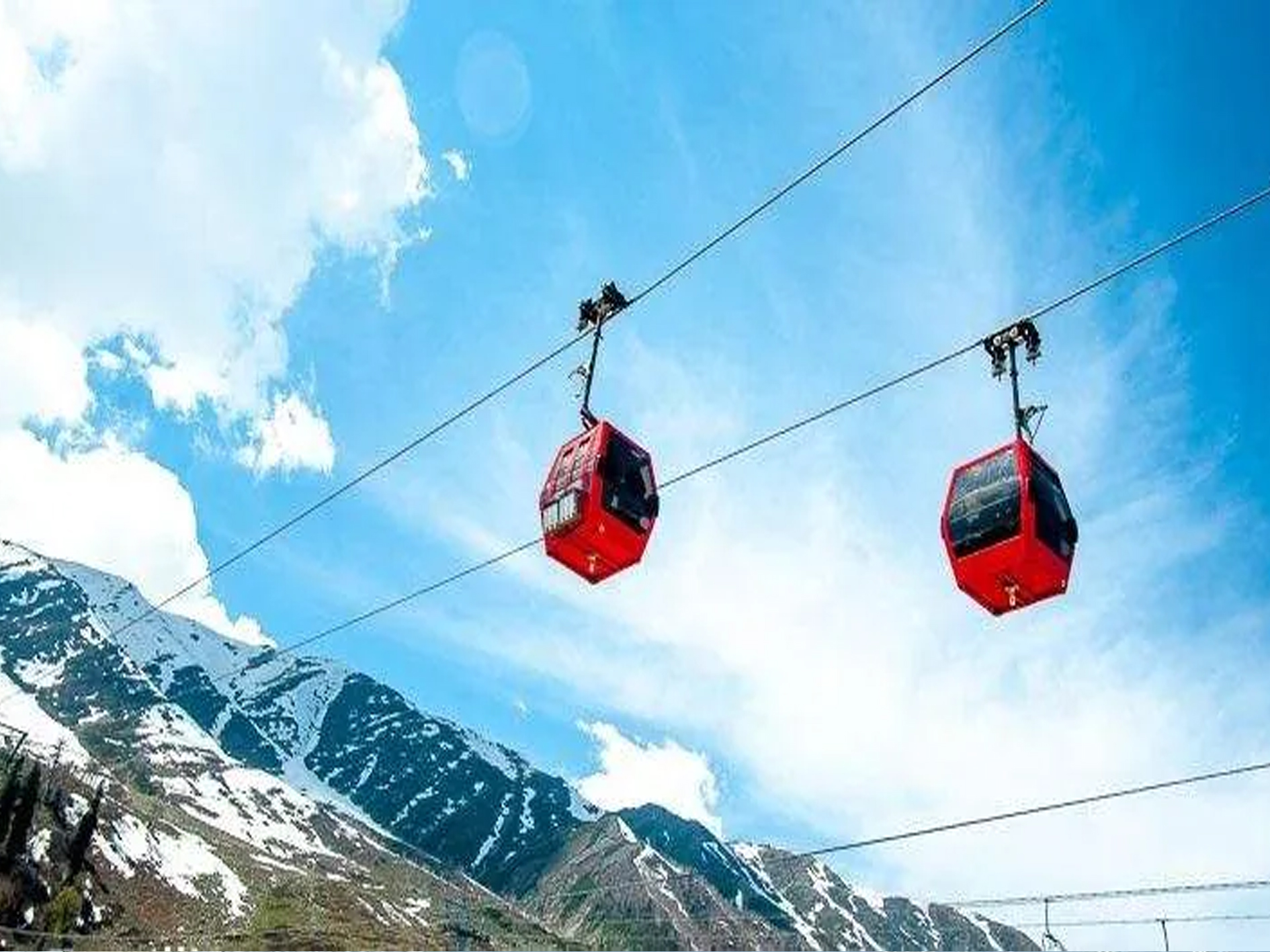  Gondola cable car in kashmir