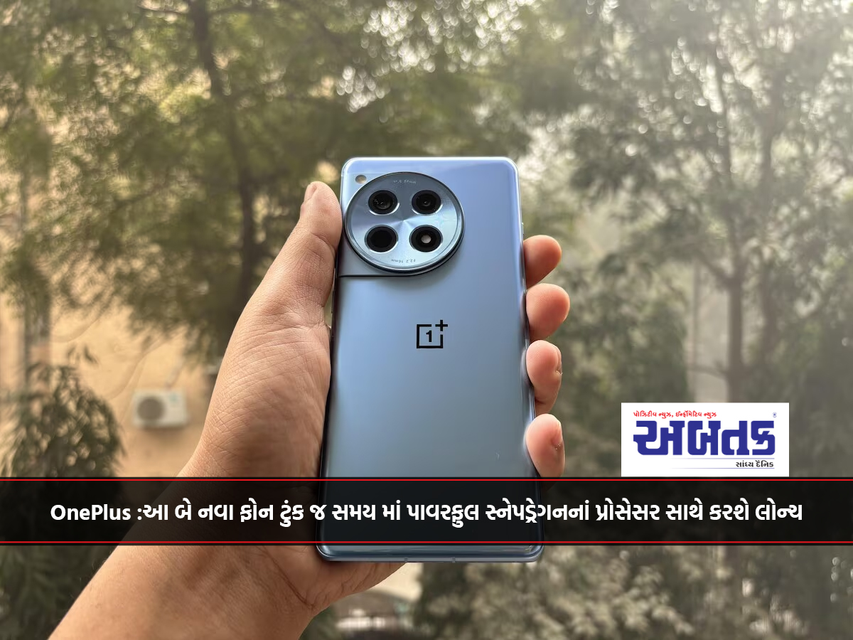 OnePlus :આ બે નવા ફોન ટુંક જ સમય માં પાવરફુલ સ્નેપડ્રેગનનાં પ્રોસેસર સાથે કરશે લોન્ચ