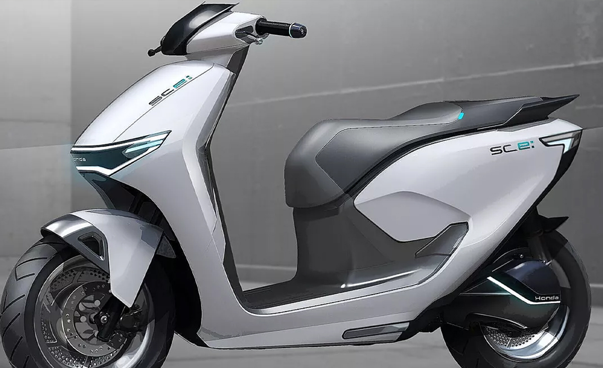 Honda Activa Electric સ્કૂટરનું ફરી થી જોવા મળ્યું ટીઝર,  ચાર્જિંગ પોર્ટ બાબતે જોવા મળ્યા અપડેટ 