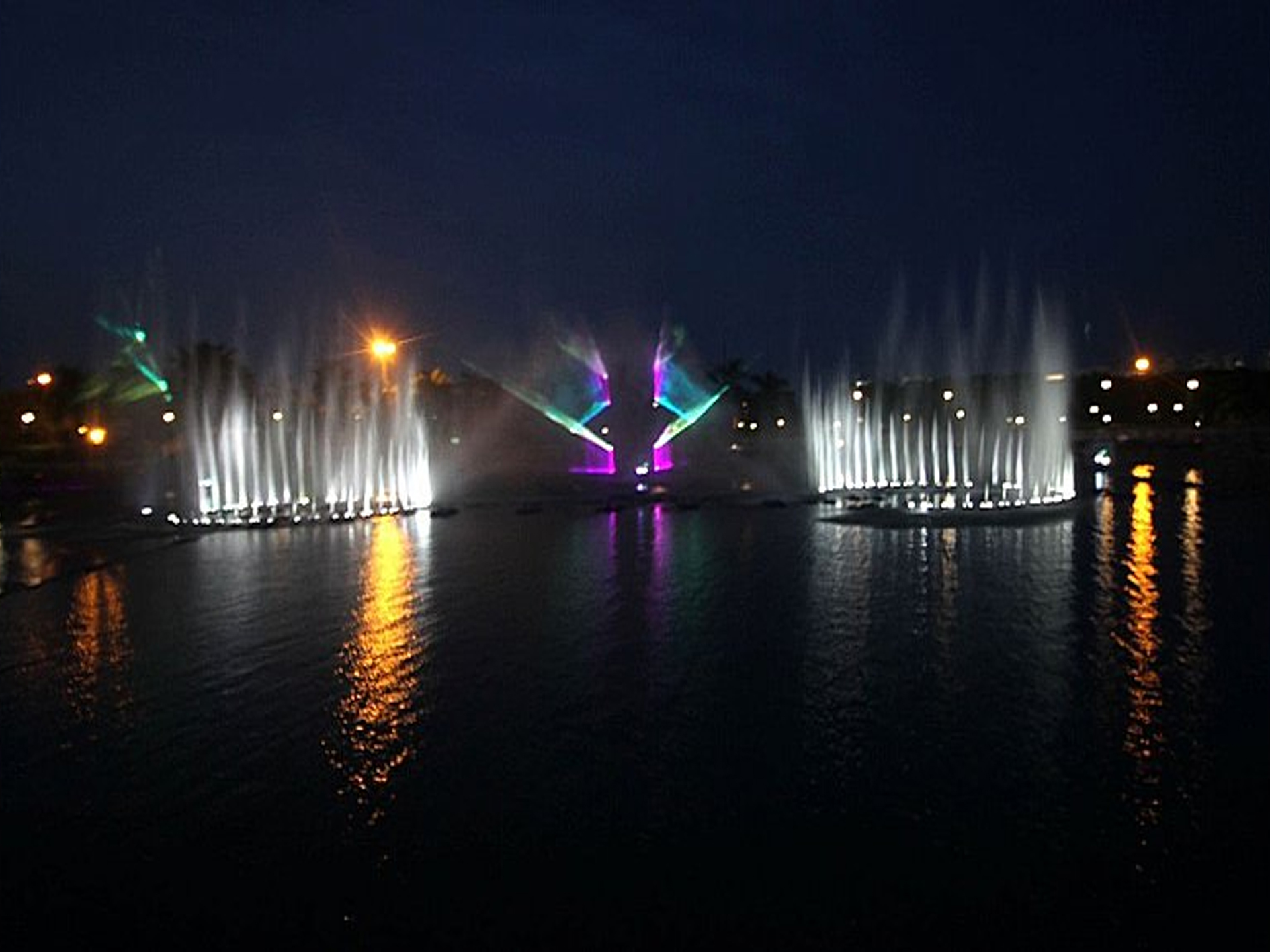 02 Water Screen Show in Janeshwar Mishra Park