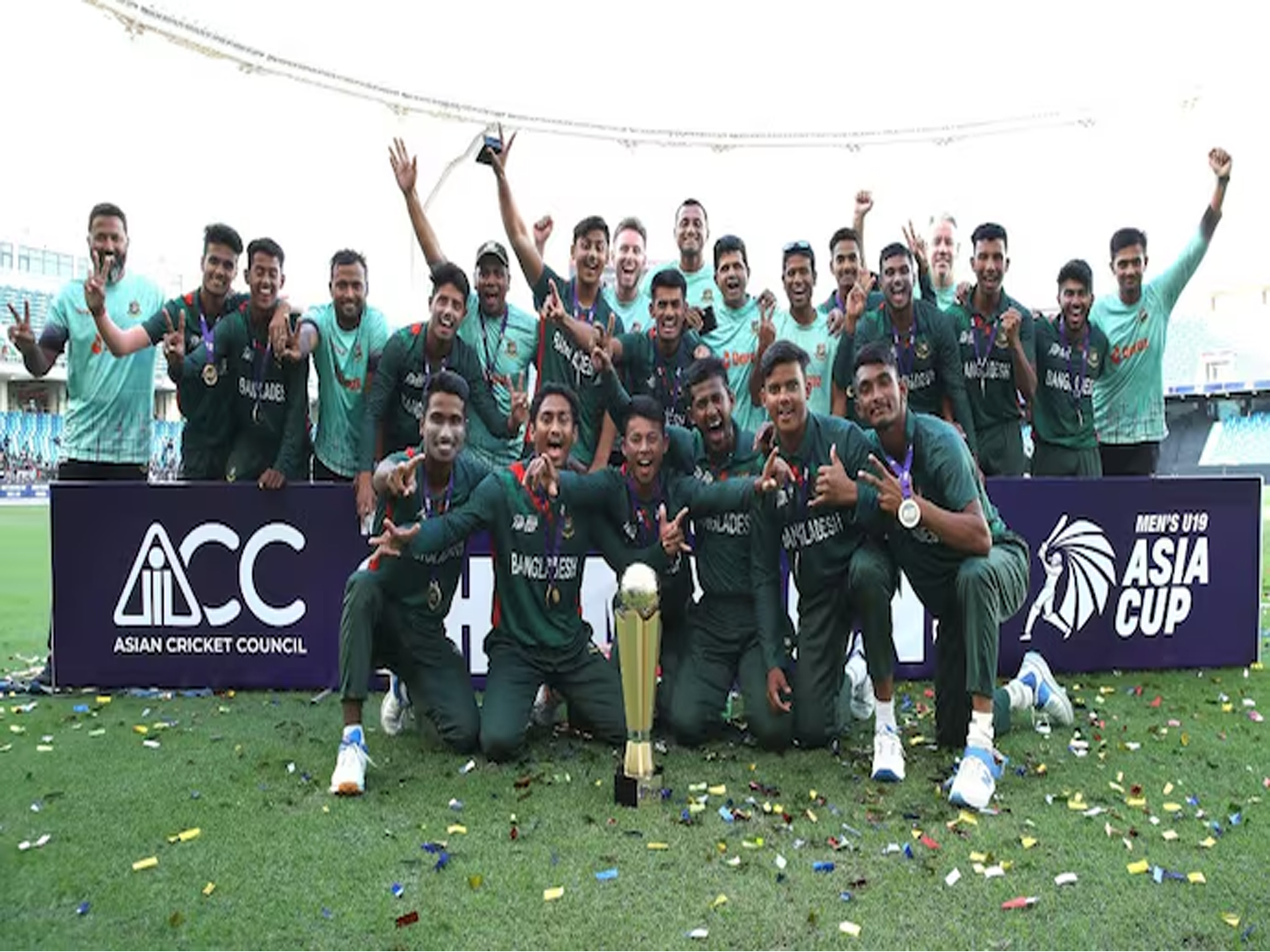 Bangladesh wins Under-19 Asia Cup for second time in a row