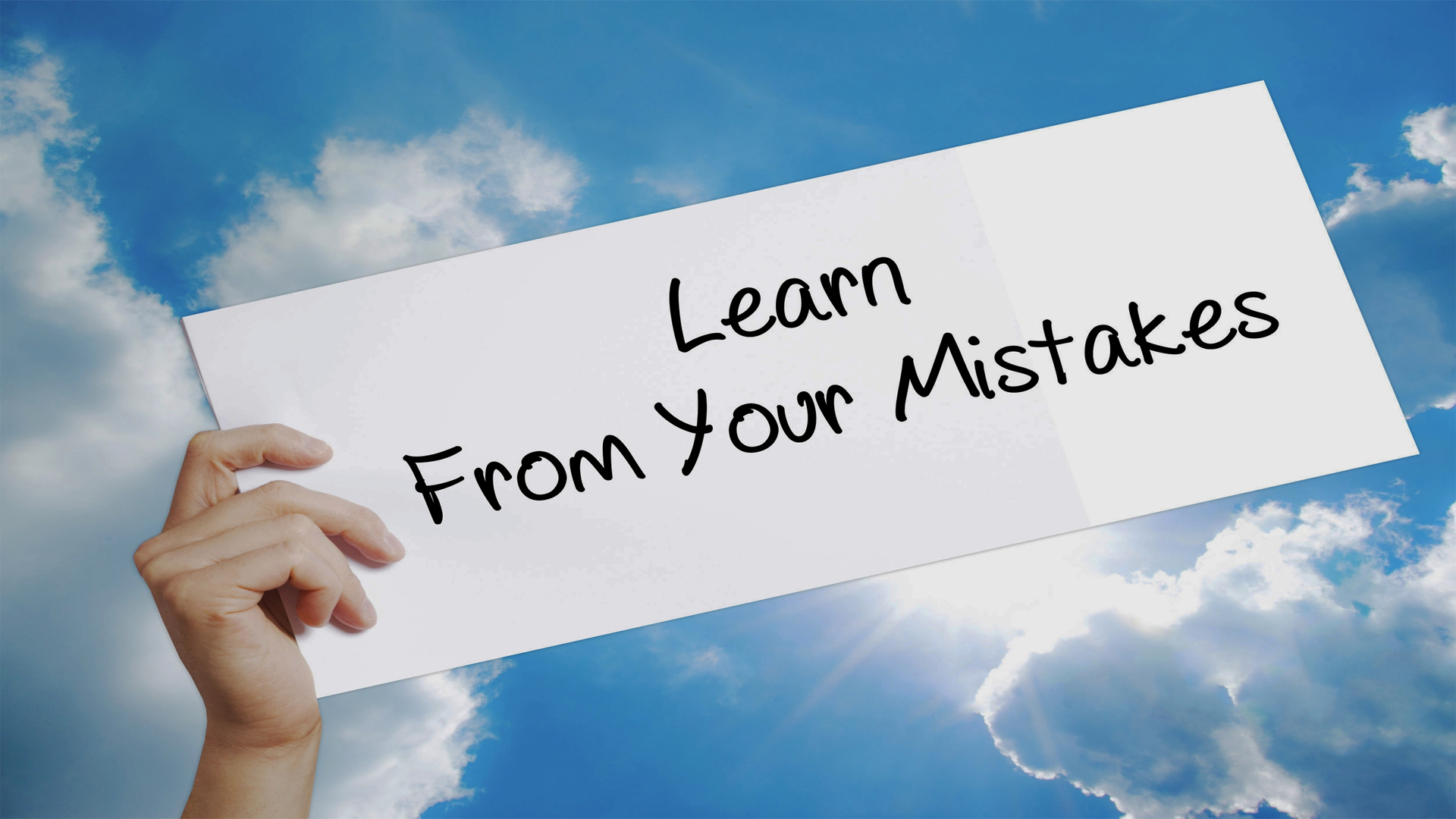 06 Learn to learn from mistakes