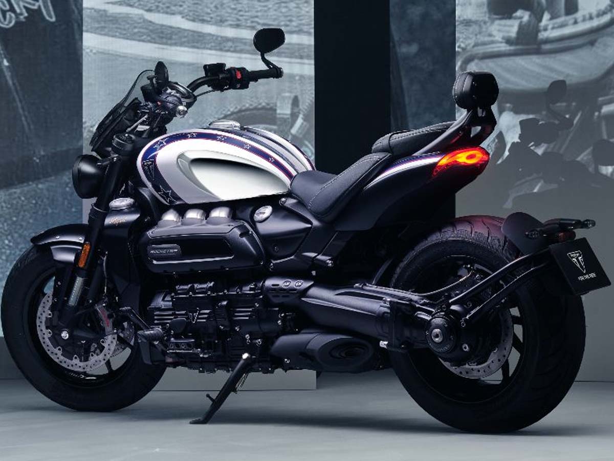 Triumph Rocket 3 Evel Knievel લિમિટેડ એડિશન મોડલ્સનું કરવામાં આવ્યું ઉદઘાટન...
