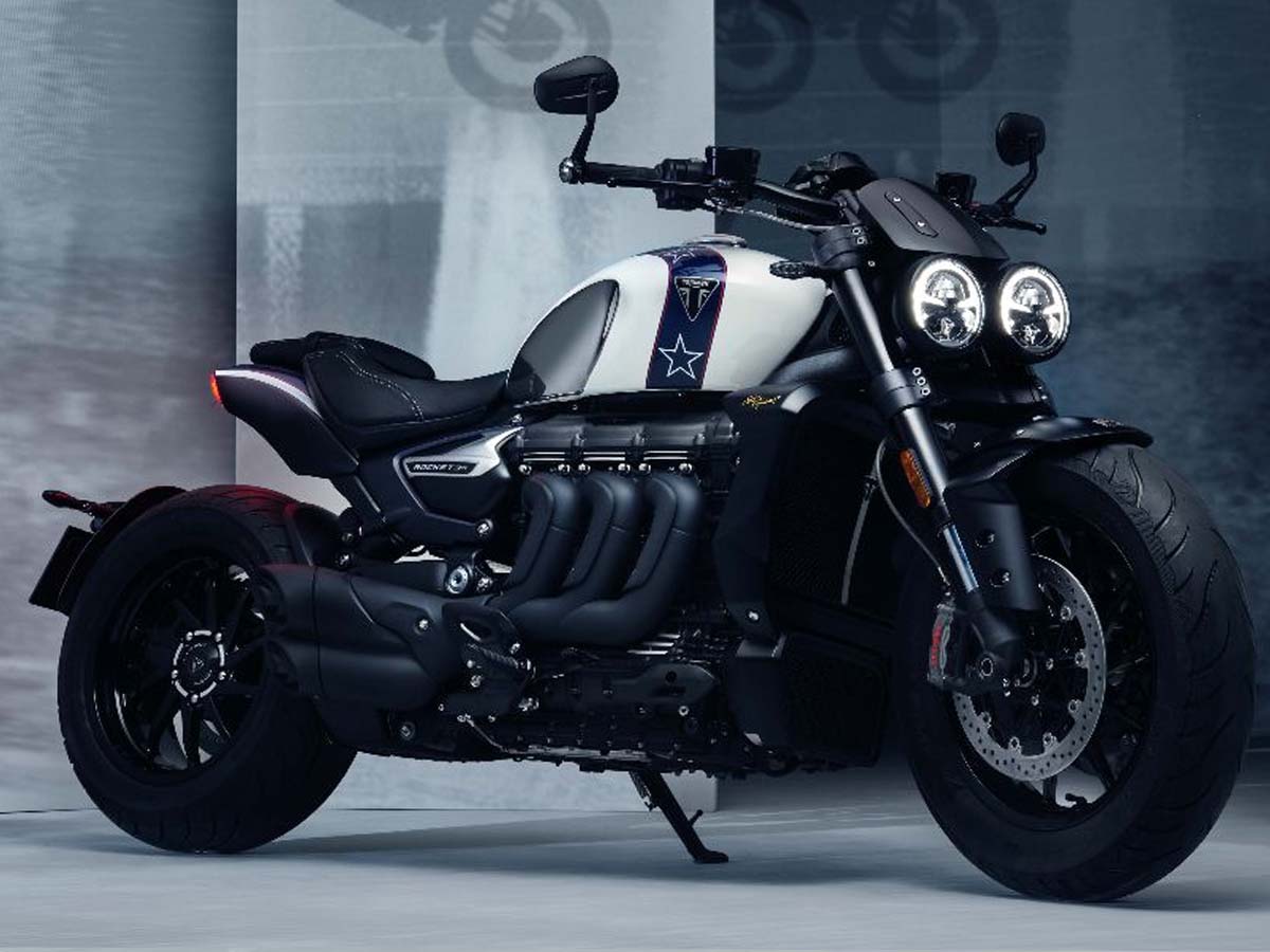 Triumph Rocket 3 Evel Knievel લિમિટેડ એડિશન મોડલ્સનું કરવામાં આવ્યું ઉદઘાટન...
